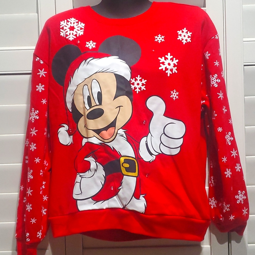 Light up Mickey sweater